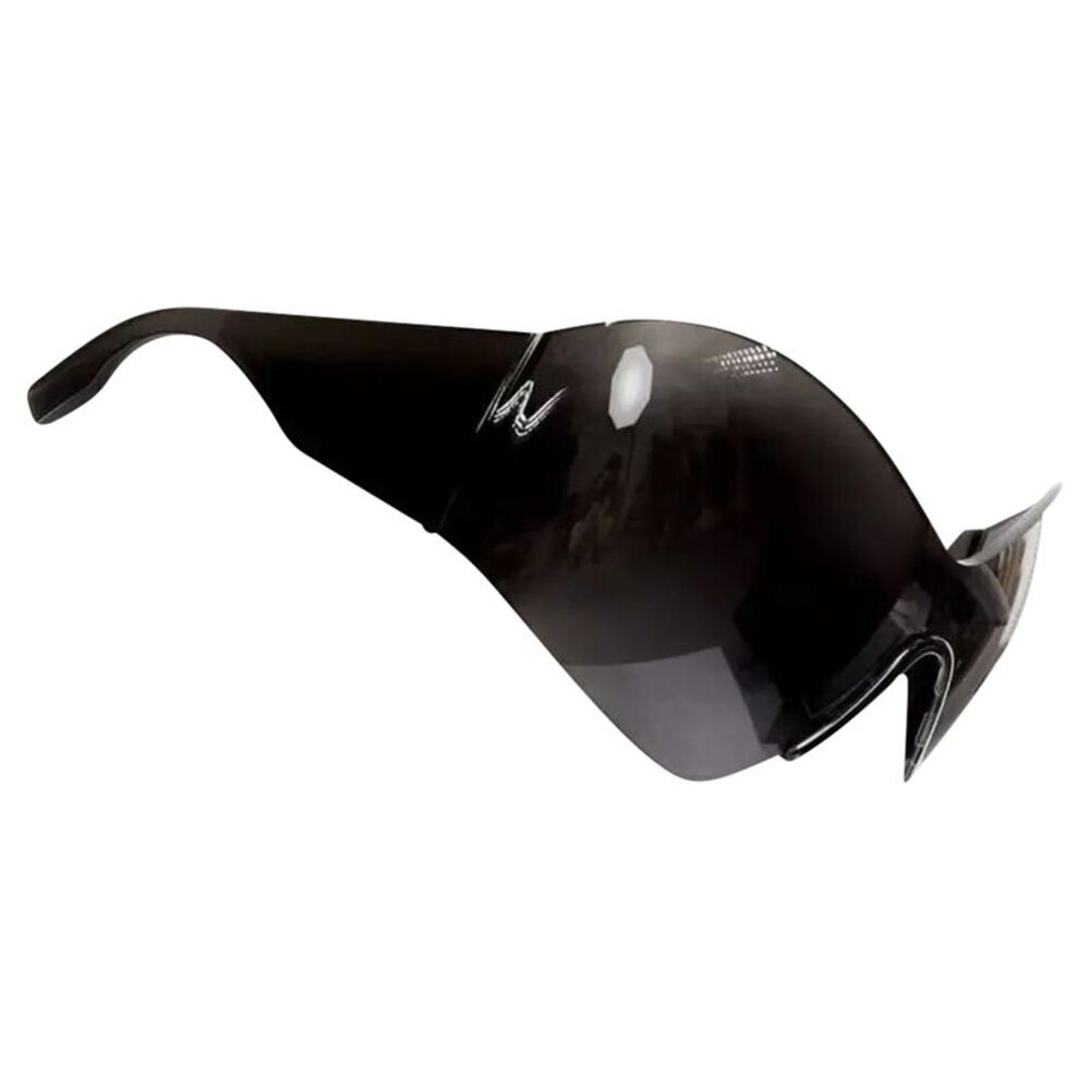 BALENCIAGA DEMNA Runway Mask Butterfly black shield sunglasses Kardashian - Picture 2 of 6